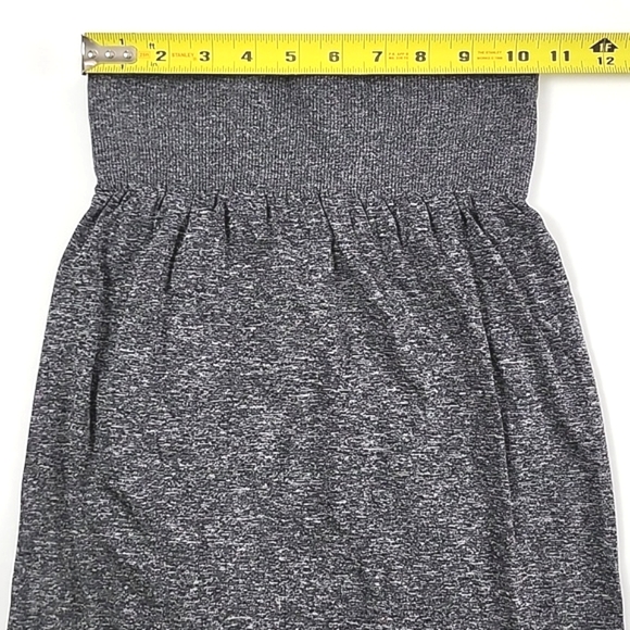Lululemon Boulevard Bliss Skirt Heathered Black Grey Stretch High Waist Size 2 - Picture 11 of 13